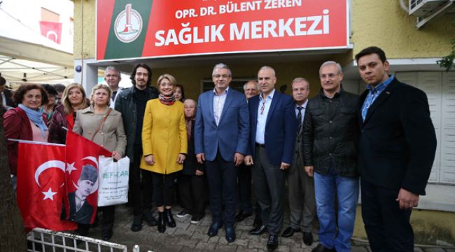 ‘DR. BÜLENT ZEREN’ KARŞIYAKA’DA ÖLÜMSÜZLEŞTİ