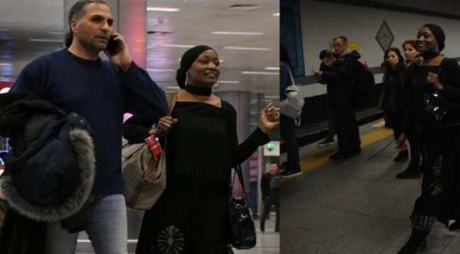 Dünya yıldızı İstanbul metrosunda!