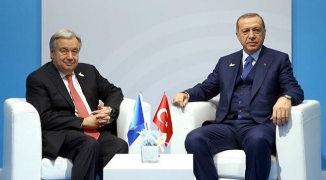 Erdoğan'dan BM lideri ile kritik görüşme!