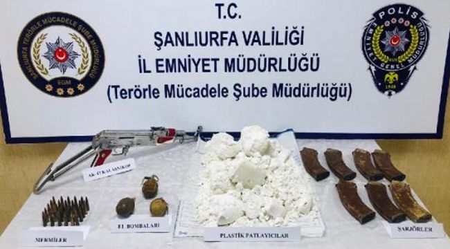 Eylem hazırlığındaki 5 terörist patlayıcıyla yakalandı!