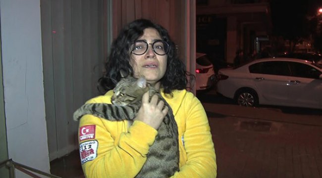 Gece yarısı korku dolu gözlerle izlediler