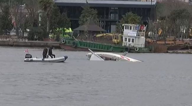 İstanbul'da tekne battı