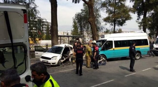 İZMİR'DE FECİ KAZA! ÖLÜ VE YARALILAR VAR
