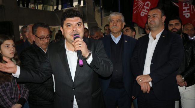 KILIÇ’TAN MİTİNG HAVASINDA ESNAF BULUŞMASI