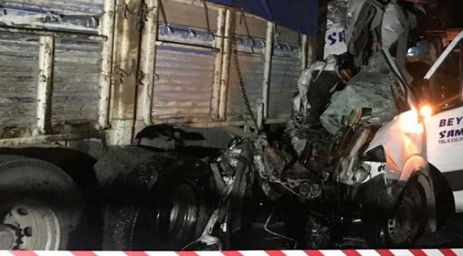 Konya'da feci kaza! Ölü ve yaralılar var...
