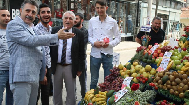 SERDAR SANDAL’A ESNAFTAN TAM DESTEK