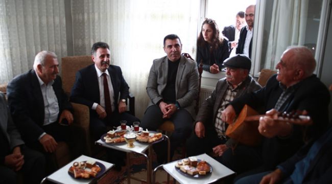SERDAR SANDAL’A SAZLI SÖZLÜ KARŞILAMA