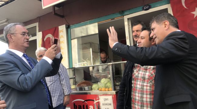VEKİL ÇEKTİ BAŞKAN SELAM ETTİ