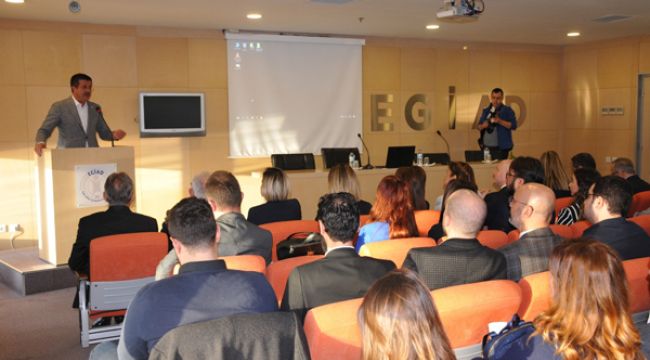 ZEYBEKÇİ EGİAD’IN KONUĞU OLDU