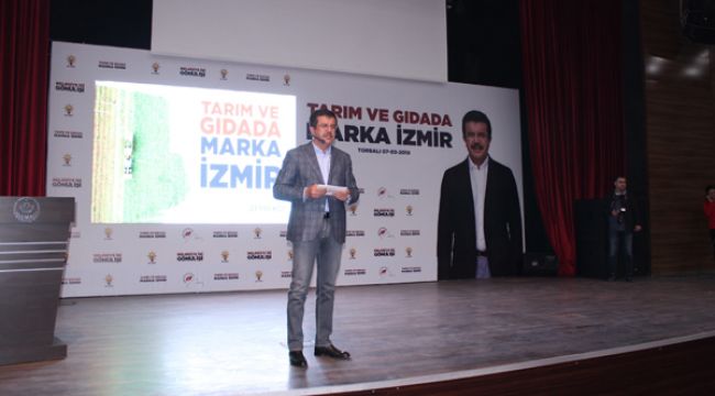 ZEYBEKCİ İZMİR İÇİN TARIM PROJELERİNİ AÇIKLADI