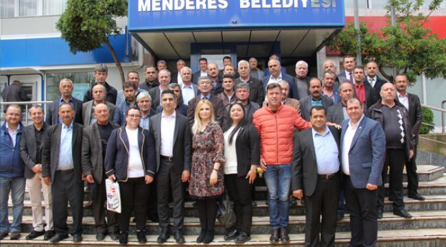 BAŞKAN KAYALAR MUHTARLARLA BULUŞTU