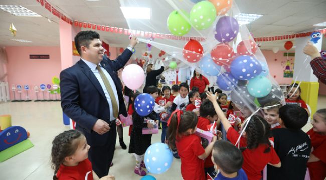 BUCALI ÇOCUKLARA BAŞKAN KILIÇ SÜRPRİZİ