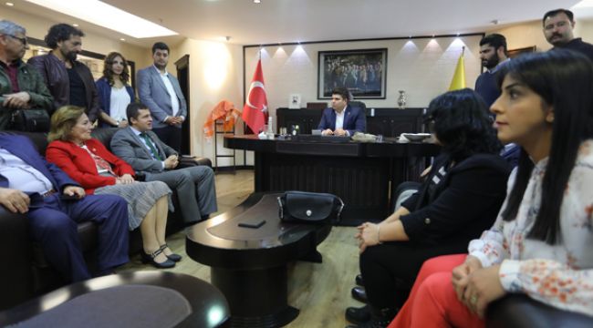 CHP İL’DEN KILIÇ’A TEBRİK ZİYARETİ