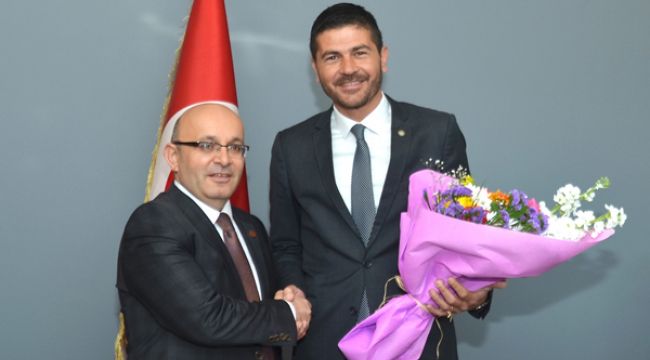 EĞİTİMCİLER, BAŞKAN GÜRBÜZ’Ü ZİYARET ETTİ