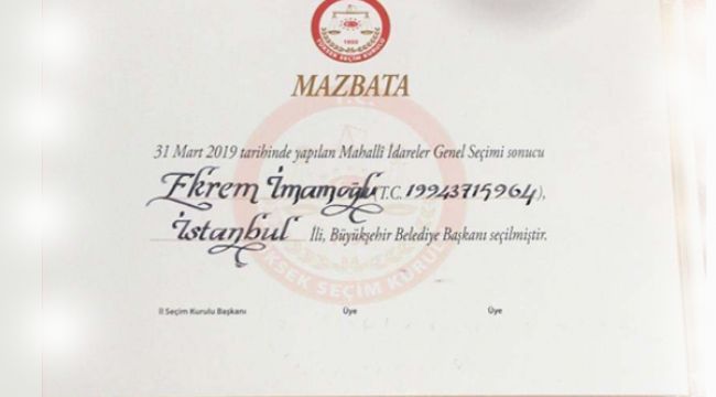 EKREM İMAMOĞLU İL SEÇİM KURULU'NA ÇAĞRILDI