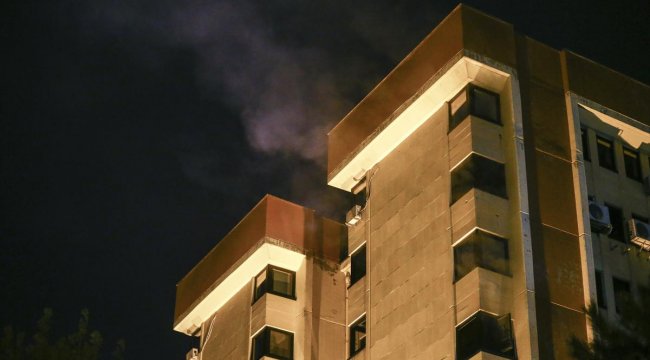 Emniyet Genel Müdürlüğü binasında yangın