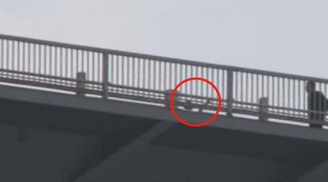 Fatih Sultan Mehmet Köprüsü'nde intihar girişimi