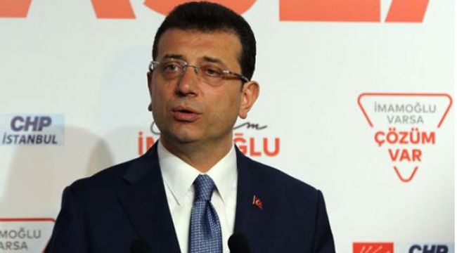 İmamoğlu'dan teşekkür konuşması