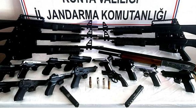 Kaçak silah operasyonunda dede ve 2 torununa gözaltı