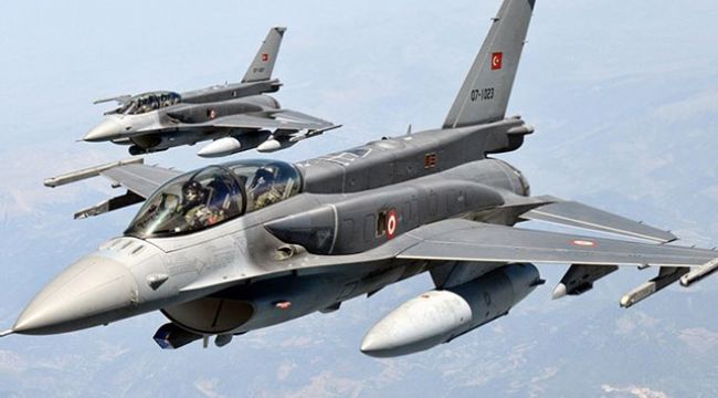 Kuzey Irak’a hava operasyonu: 14 terörist öldürüldü