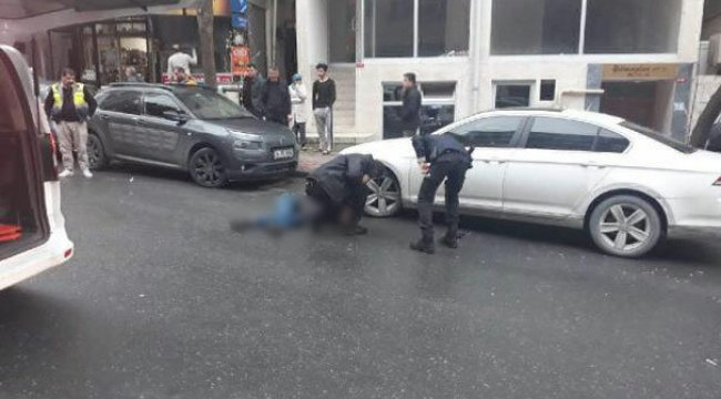 O şehirde hareketli dakikalar! Sokak ortasında...