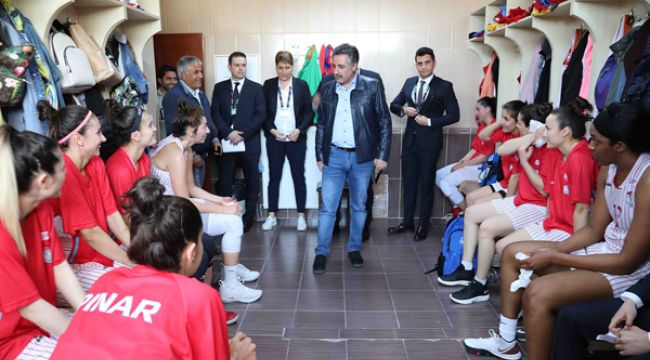 POTANIN PERİLERİ PLAY OFF'A MORALLİ BAŞLADI