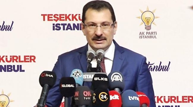 AK Parti'den son dakika oy sayımı açıklaması