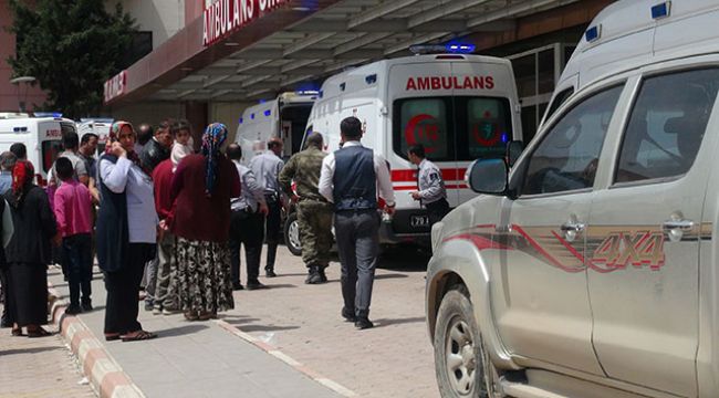 TSK konvoyuna saldırı: 1 şehit, 3 yaralı