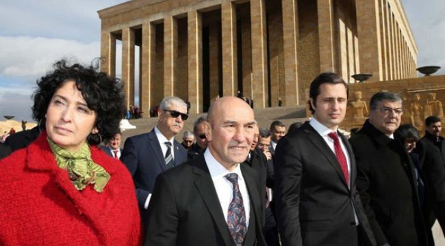 TUNÇ SOYER VE BAŞKANLARDAN ANKARA ÇIKARMASI