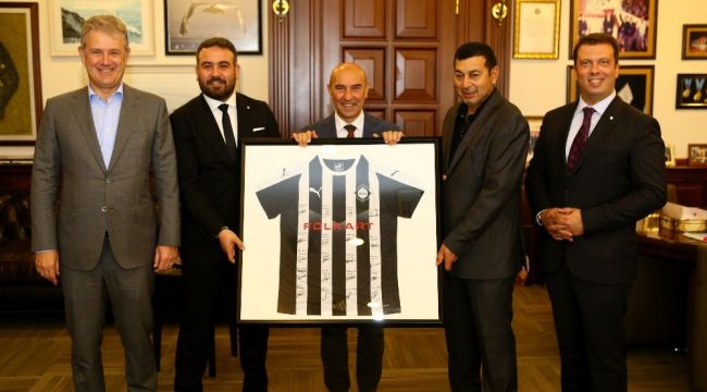 Altay'dan Tunç Soyer'e ziyaret
