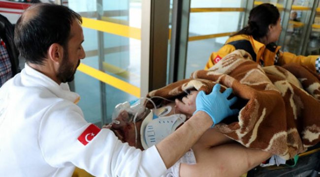 Aranan şahıs polisi karşısında görünce 5. kattan atladı