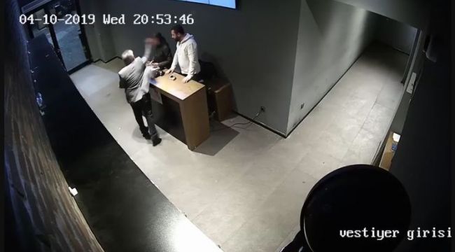 Çalışanına patrondan dayak