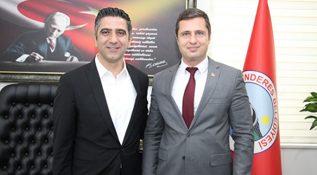 CHP İL BAŞKANI'NDAN KAYALAR'A TEBRİK ZİYARETİ
