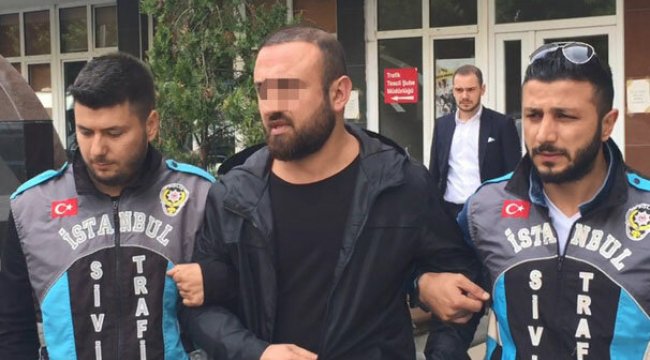 Driftten ceza yedi, 5 ay sonra makas atmaktan yakalandı