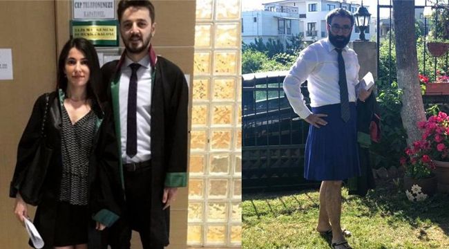 ‘Etekçi’ hakimi böyle protesto etti