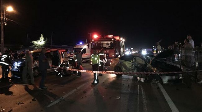 Feci kaza. 2 si çocuk 1 yaralı var