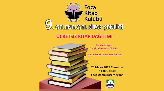 FOÇA’DA 9. GELENEKSEL KİTAP ŞENLİĞİ