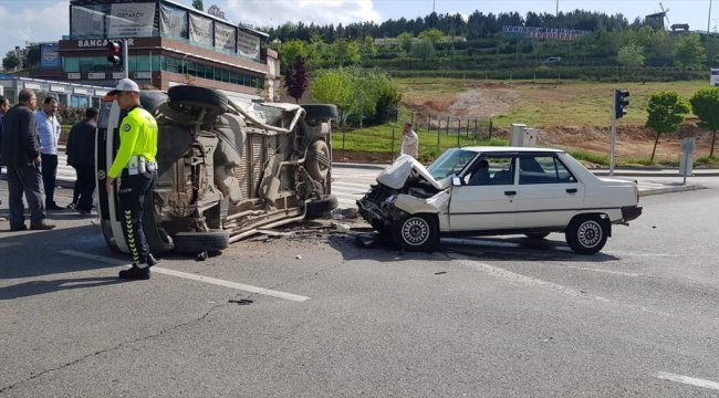 Gaziantep'te trafik kazası: 5 yaralı
