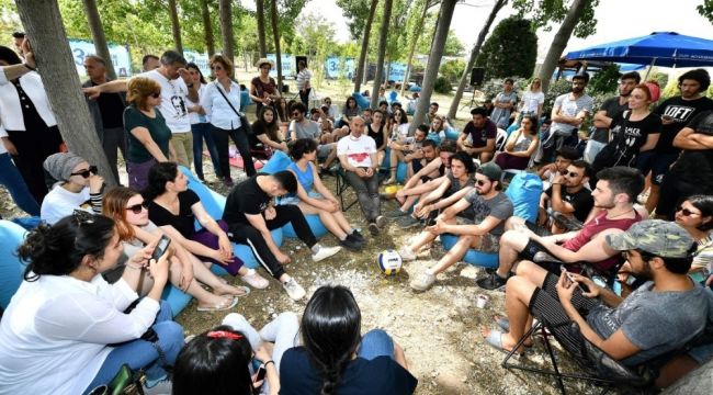 GENÇLERDEN BAŞKAN SOYER'E TAM DESTEK