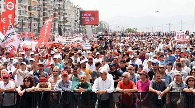 İZMİR'DE 1 MAYIS GÜNDOĞDU MEYDANINDA KUTLANACAK