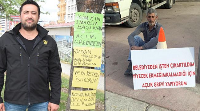 İZMİR'DE İKİ İŞÇİ AÇLIK GREVİNE BAŞLADI
