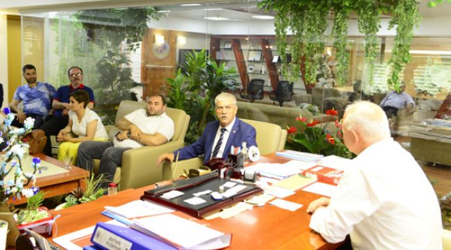 KANİ BEKO’DAN BAŞKAN KARAKAYALI’YA ZİYARET