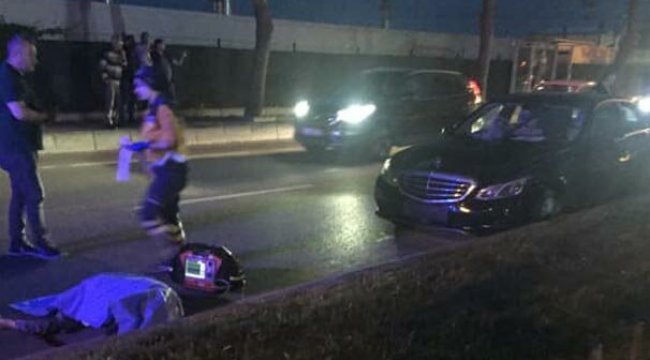 Otomobilin çarptığı kadın öldü