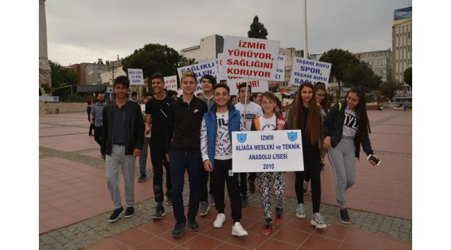 Sağlıklı yaşam için hareket ettiler