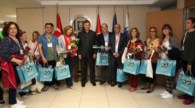 SAKIZ’DAN KARŞIYAKA’YA DOSTLUK ZİYARETİ