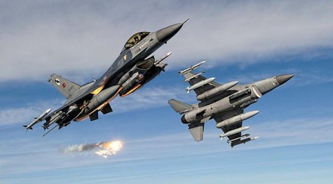 . TSK'dan Irak'ın kuzeyine hava harekatı