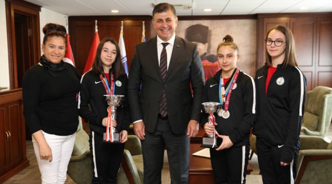 TUGAY’DAN ŞAMPİYON JİMNASTİKÇİLERE TEŞEKKÜR
