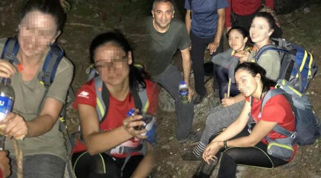 Yolunu kaybeden 3 kadını jandarma kurtardı