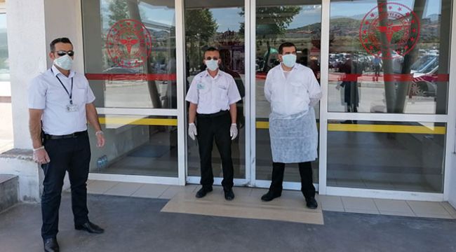Adliyede 'şüpheli toz' paniği