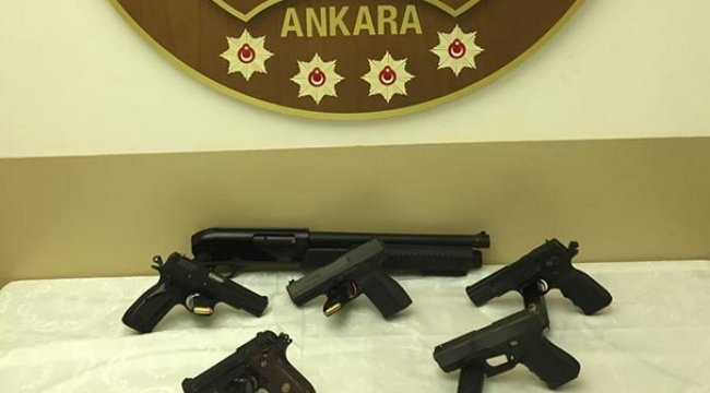 Başkentte çok sayıda mühimmat ele geçirildi